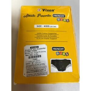 New Vixen India Frenchy Athletic Support‎ Underwear 100% Cotton Kids/50cm Bhalla